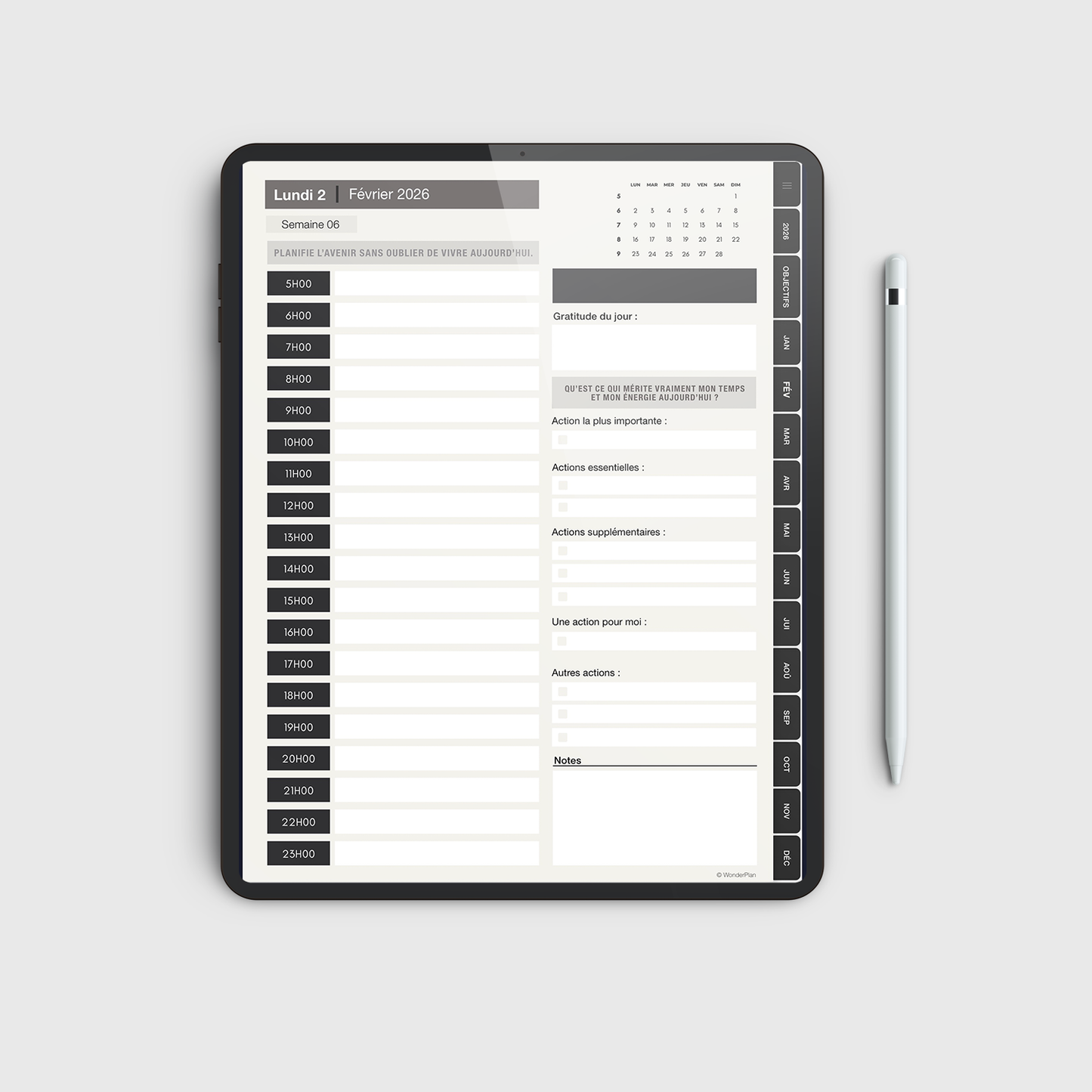 L'agenda 2026 - Édition Digital