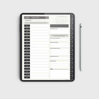 L'agenda 2026 - Édition Digital